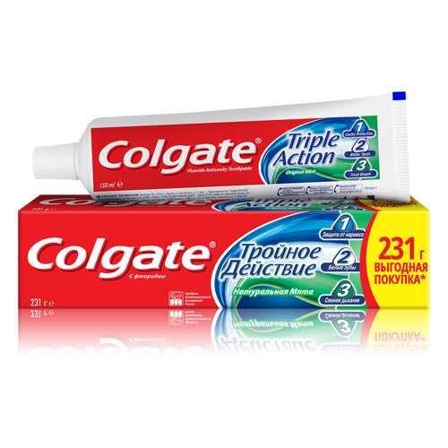 Зубная паста Colgate Тройное действие 150 мл в Рив Гош