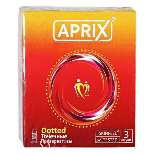 Aprix Dotted презервативы точечные №3 в Рив Гош