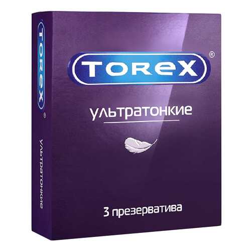 Презервативы Torex ультратонкие гладкие 3 шт. в Рив Гош