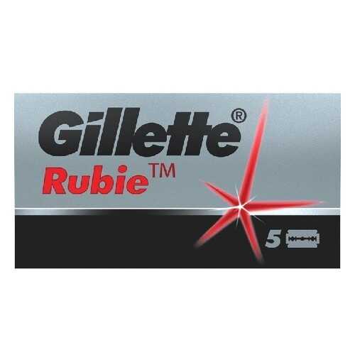 Лезвия для бритв Gillette Rubie 5 шт в Рив Гош