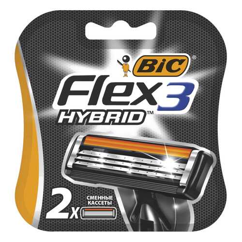 Сменные кассеты BIC Flex 3 Hybrid 2 шт в Рив Гош