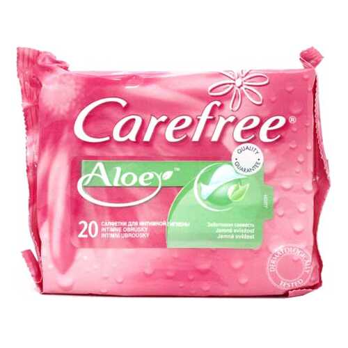 Средство для интимной гигиены CAREFREE Aloe 20 шт в Рив Гош