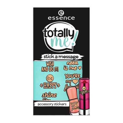 Наклейки essence Totally Me! Stick A Message Accessory Stickers 02 в Рив Гош