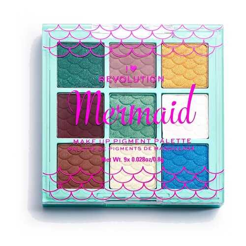 I Heart Revolution Палетка пигментов для лица Mermaid Make Up Pigment Palette в Рив Гош