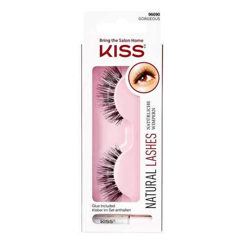 Накладные ресницы KISS Wimpers Natural Gorgeous False Lashes 2 шт в Рив Гош