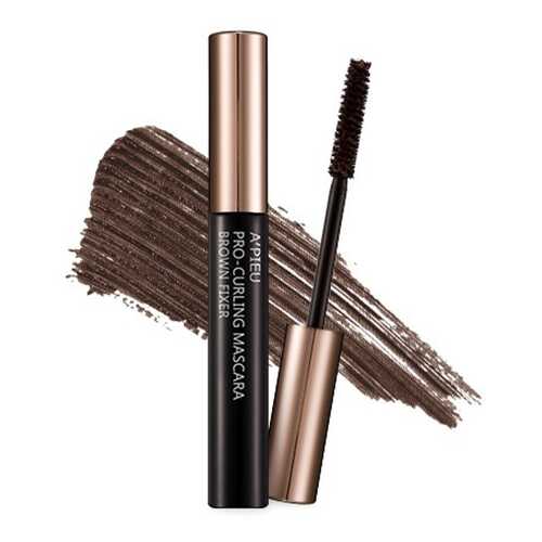 Подкручивающая база для ресниц APIEU Pro-Curling Brown Fixer Mascara, 3,5 гр в Рив Гош