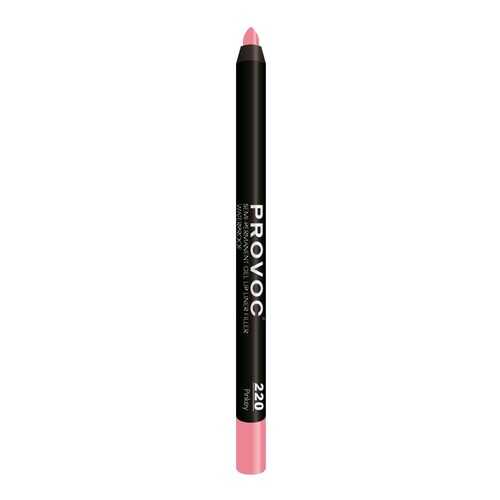 Карандаш для губ Provoc Gel Lip Liner Pinkey 220 Розово-бежево-лососевый 9 г в Рив Гош