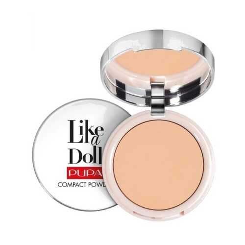 Компактная пудра PUPA Like A Doll Compact Powder, тон №004 Warm Beige (50030004) в Рив Гош