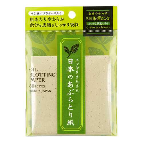 Матирующие салфетки Ishihara Oil Blotting Paper 80 шт. в Рив Гош