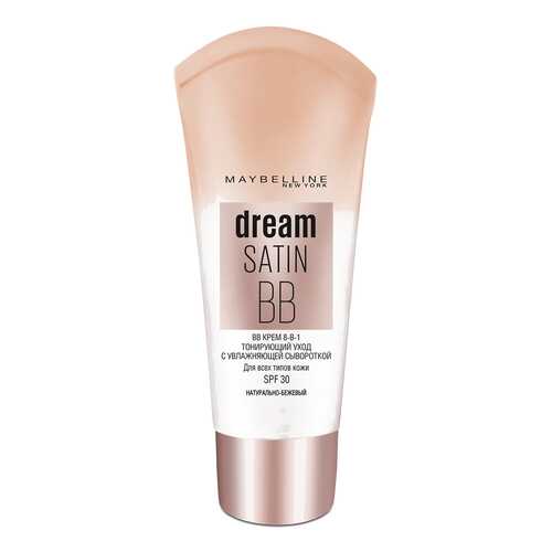 Тональный крем ВВ Maybelline New York Dream fresh Натурально-бежевый в Рив Гош