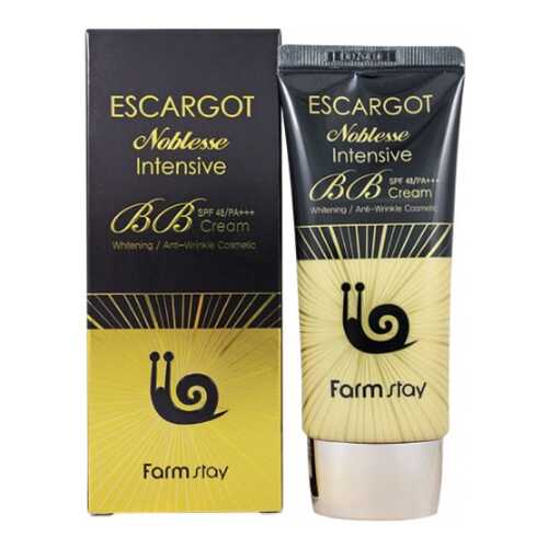 ВВ средство Farmstay Escargot Noblesse Intensive BB Cream SPF48/PA++ 50 мл в Рив Гош