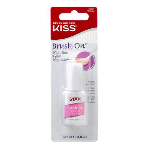 Клей для ногтей Kiss Brush-On Nail Glue 5 г в Рив Гош