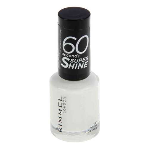 Лак для ногтей Rimmel 60 Seconds Super Shine 703 White Hot Love 8 мл в Рив Гош