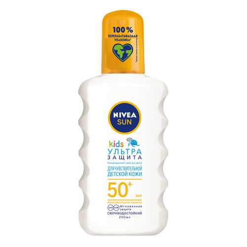 Солнцезащитное средство для детей NIVEA SUN Kids Ультра защита 200 мл в Рив Гош