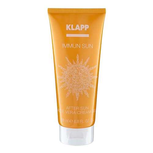 Успокаивающий крем-гель после загара Klapp Immun Sun After Sun Aloe Vera 200 мл в Рив Гош