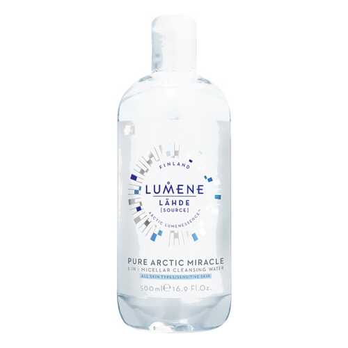 Мицеллярная вода Lumene Lahde Pure Arctic Miracle 3 in 1 Micellar Water 500 мл в Рив Гош