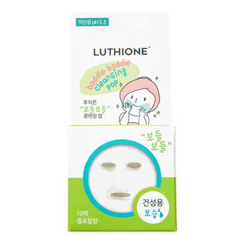 Пенка для умывания Luthione Boddle Boddle Cleansing Pop for Dry Skin 10 шт 10 г в Рив Гош