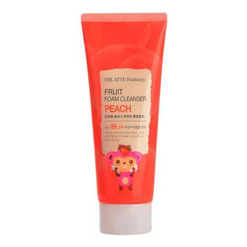 Средство для умывания MILATTE Fashiony Fruit Foam Cleanser Peach 150 мл в Рив Гош