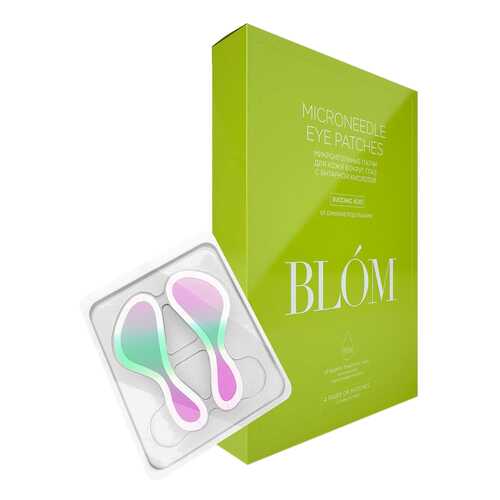 Патчи для глаз BLOM Microneedle Eye Patches Succinic Acid 4 шт в Рив Гош