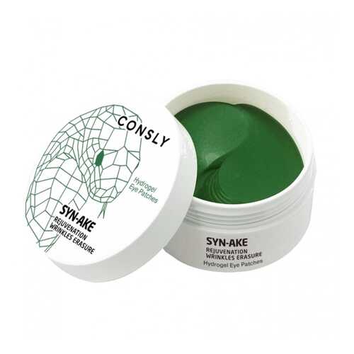 Патчи для глаз Consly Hydrogel Syn-Ake Eye Patches с Пептидом Syn-Ake, 60 шт в Рив Гош