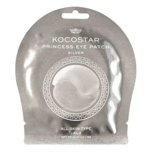 Патчи для глаз Kocostar Princess Eye Patch Silver 2 шт в Рив Гош