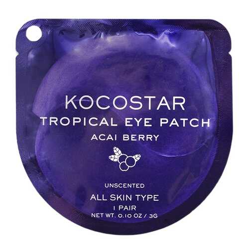 Патчи для глаз Kocostar Tropical Eye Patch Acai Berry 3 г в Рив Гош