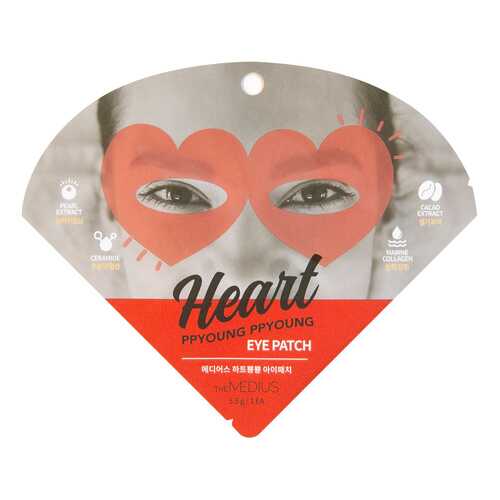 Патчи для глаз MEDIUS Heart Ppyoung Ppyoung Eye Patch в Рив Гош