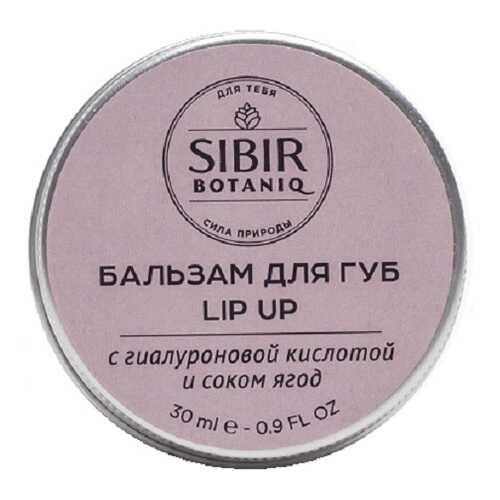 Бальзам для губ Lip Up с гиалуроновой кислотой Sibirbotaniq, 30 мл в Рив Гош