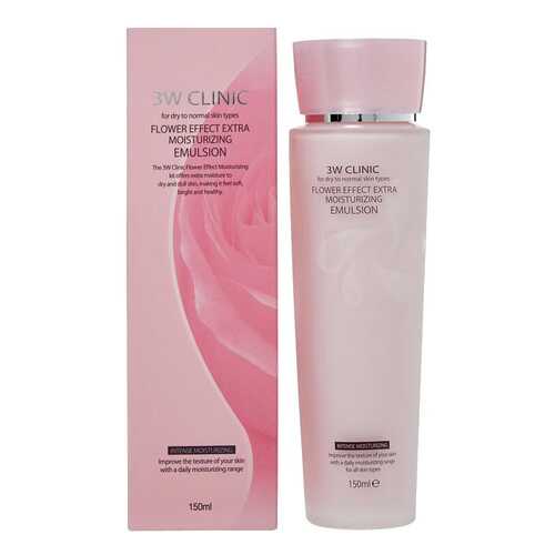 Эмульсия для лица 3W Clinic Flower Effect Extra Moisture Emulsion 150 мл в Рив Гош