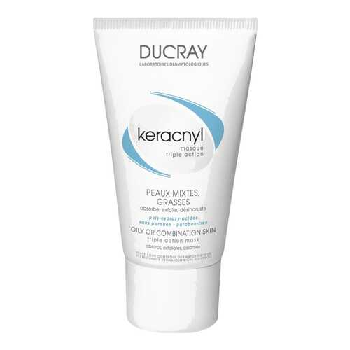 Маска для лица Ducray Keracnyl Masque Triple Action 40 мл в Рив Гош