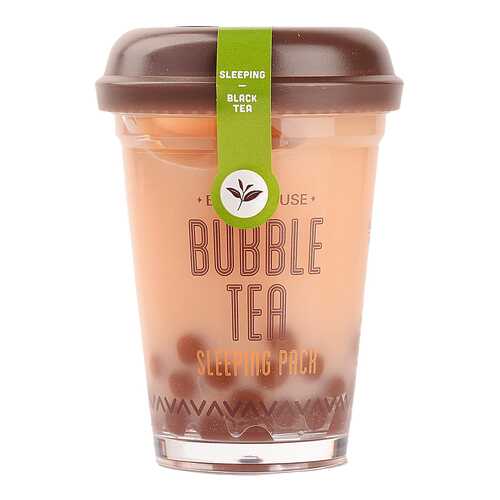 Маска для лица Etude House Bubble Tea Sleeping Pack Black Tea 100 мл в Рив Гош