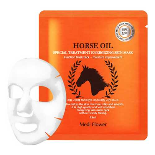 Маска для лица Medi Flower Special Treatment Energizing Skin Mask Horse Oil 25 мл в Рив Гош