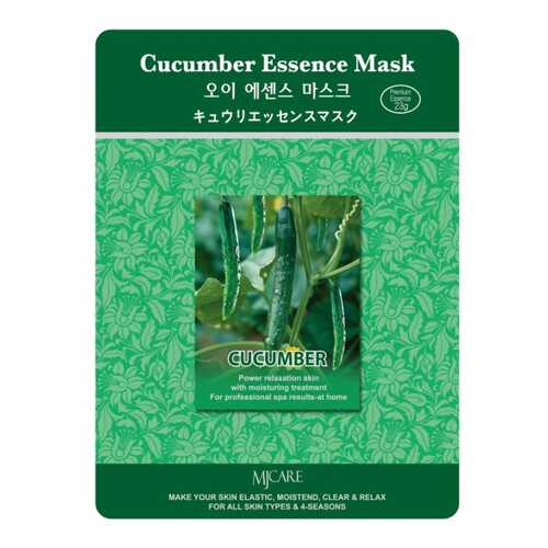 Маска для лица Mijin Cucumber Essence Mask 23 г в Рив Гош