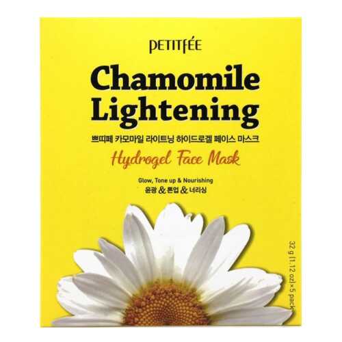 Маска для лица Petitfee Chamomile Lightening Hydrogel Face 32 мл в Рив Гош