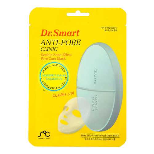 Маска для лица Sense of Care Dr.Smart Anti-Pore Clinic 25 мл в Рив Гош