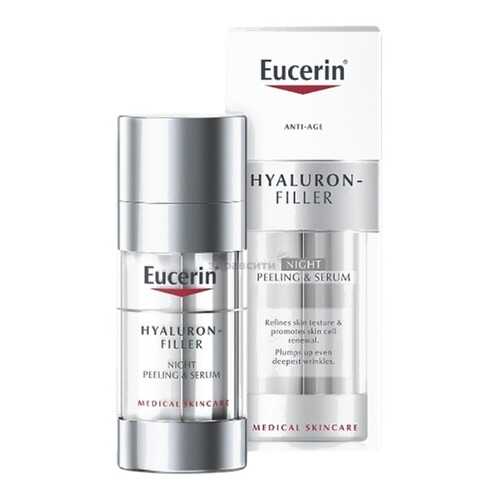 Ночной уход Eucerin Hyaluron Filler Peeling & Serum Nuit 30 мл в Рив Гош