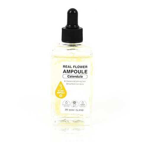 Сыворотка для лица May Island Real Flower Ampoule Calendula 100мл в Рив Гош