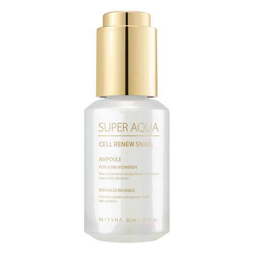 Сыворотка для лица Missha Super Aqua Cell Renew Snail Ampoule 30 мл в Рив Гош