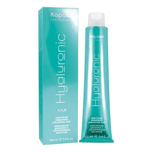 Краска для волос Kapous Professional Hyaluronic acid 6.1 Темный блондин пепельный 100 мл в Рив Гош