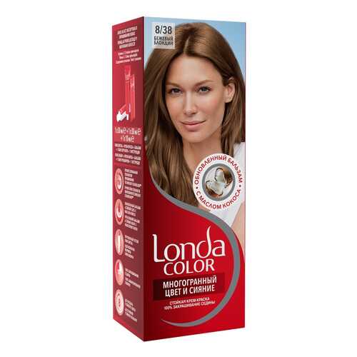 Краска для волос Londa Color 8/38 Бежевый блондин 110 мл в Рив Гош