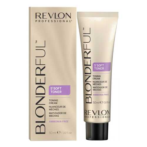 Тонирующее средство Revlon Professional Blonderful 5'Soft Toner Cream 10.01 50 мл в Рив Гош