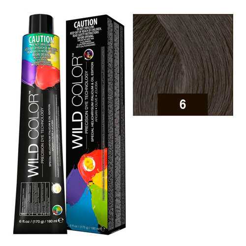 Wildcolor - Стойкая крем-краска Permanent Hair Color 6N/S Темный блонд 180 мл в Рив Гош