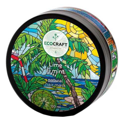 Маска для волос Ecocraft Lime and mint 150 мл в Рив Гош